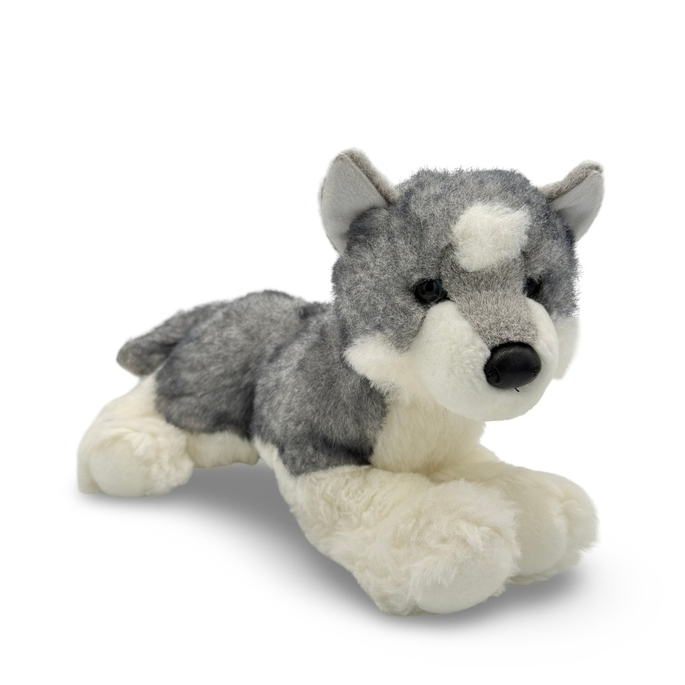 Douglas Bass Pro Shops Sasha Siberian Husky Dog Plush 12" Grey White 1803BP